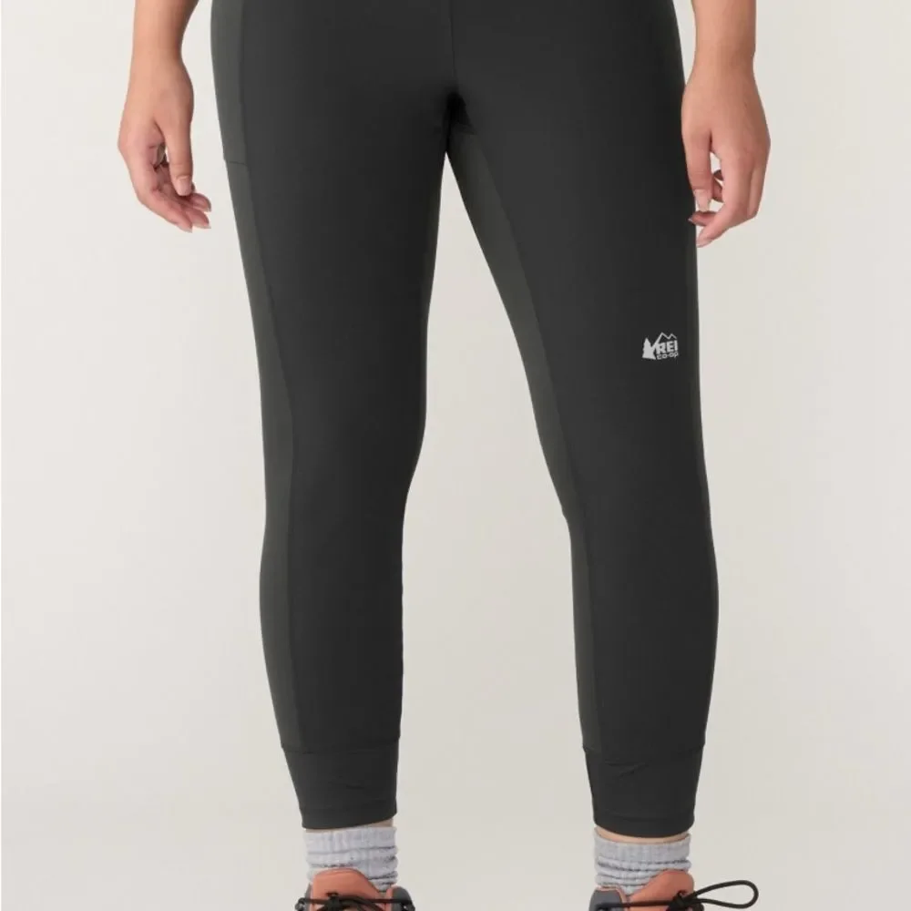 REI Trail Made Leggings Tights Purple Sz XL Womens
